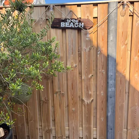 Beachhouse Noteboom, Omheinde Tuin Нордвейк-ан-Зее