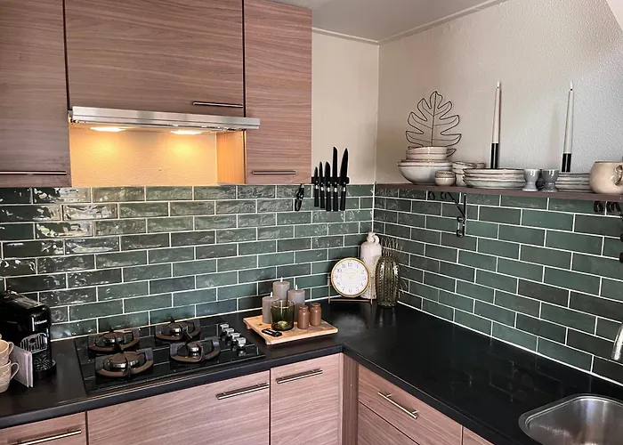 Appartement Beachhouse Noteboom, Omheinde Tuin Noordwijk