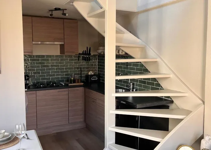 Appartement Beachhouse Noteboom, Omheinde Tuin Noordwijk